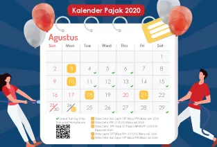 Kalender Pajak Bulan Agustus 2020