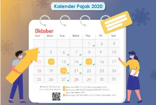 Kalender Pajak Bulan Oktober 2020