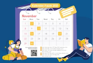 Kalender Pajak Bulan November 2020