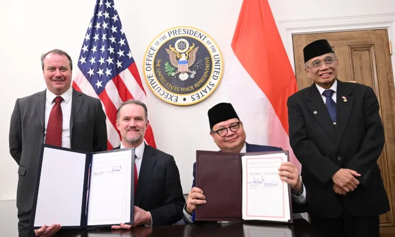 RI-AS Sepakati Tarif Bea Masuk 0%, 1.819 Produk Ekspor Indonesia Bebas Bea