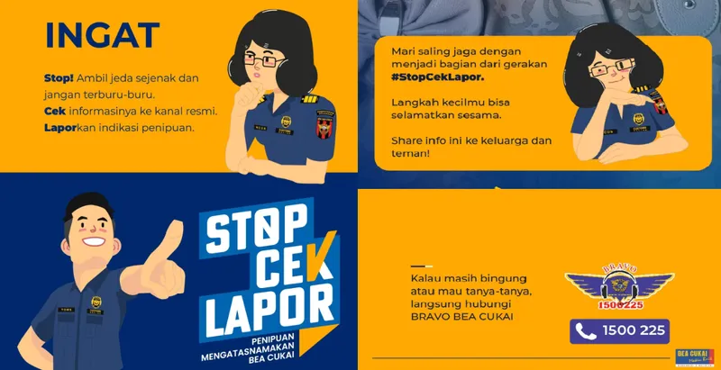 Waspadai Modus Penipuan Mengatasnamakan Bea Cukai, Ikuti Kiat Berikut Ini