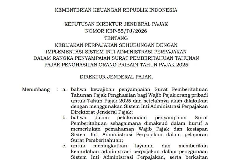 Bebas Sanksi! SPT PPh OP 2025 Bisa Dilapor Sampai April 2026