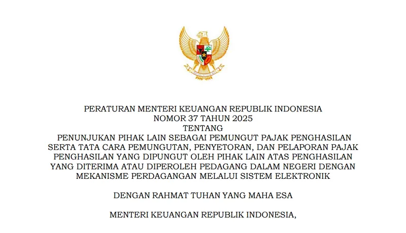 Pemerintah Rilis PMK 37/2025, Apa Saja Pokok Pengaturannya?
